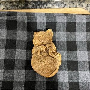 1980 Bandanna “ Sleeping Mouse” Figurine— Super Adorable!